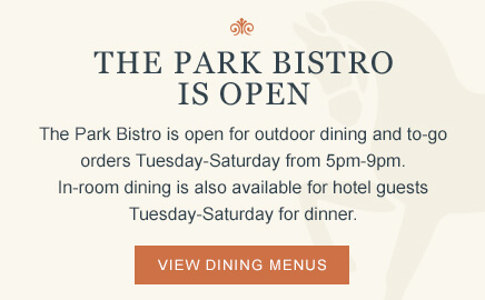 dining park room bistro lafayette hotel dinners thanksgiving beer maker wine bar